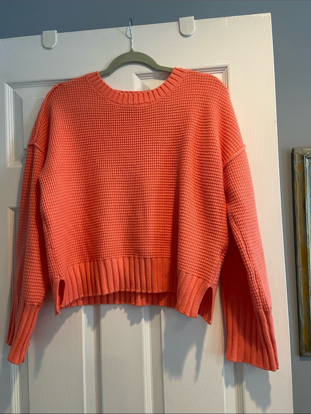 Jessica Simpson M waffle weave top 
NWOT